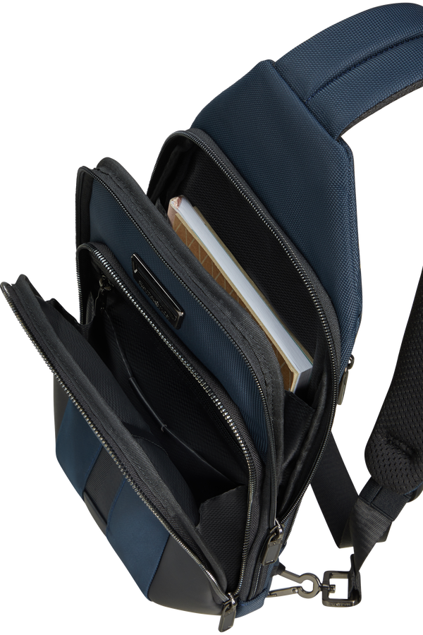 Samsonite Urban-Eye Sling Bag M  Modrá Samsonite Urban-Eye Sling Bag M  Modrá