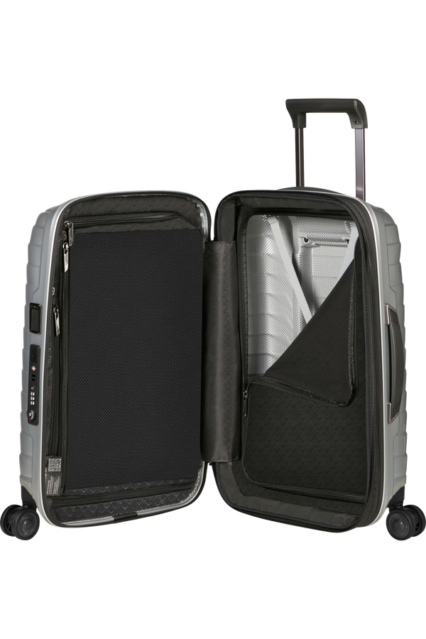 Samsonite Proxis Spinner Expandable Length 35cm 55cm  Stř&iacute;brn&aacute;