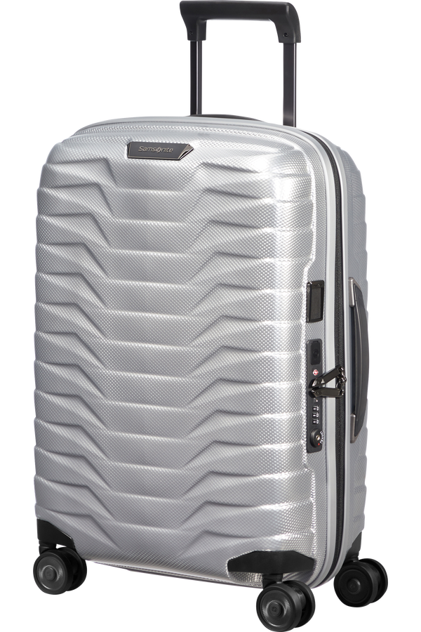 Samsonite Proxis Spinner Expandable 55cm  Stříbrná