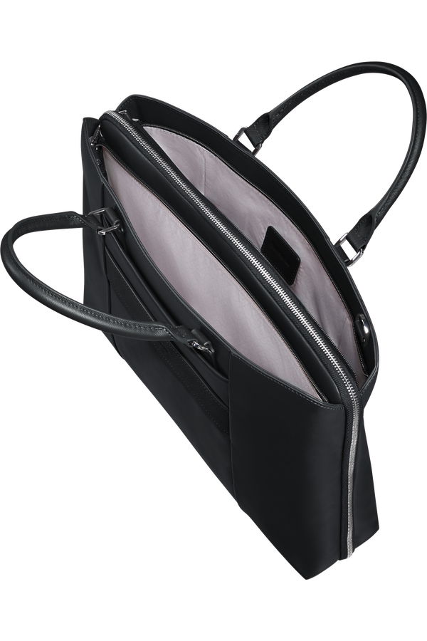 Image Biz Leather Aktovka 15.6" | Samsonite Image Biz Leather Briefcase 15.6'  Čern&aacute;