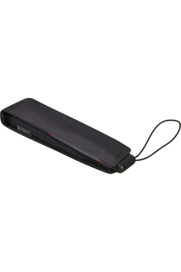 Samsonite Alu Drop S 3 Sect. Manual Flat  Black/Red/Grey