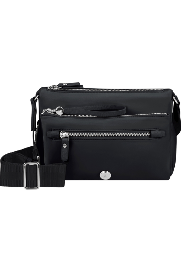 Samsonite Karissa Evo Shoulder Bag + Pouch  Čern&aacute;