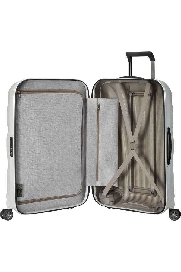 Samsonite C-Lite Spinner 81cm  Bílá