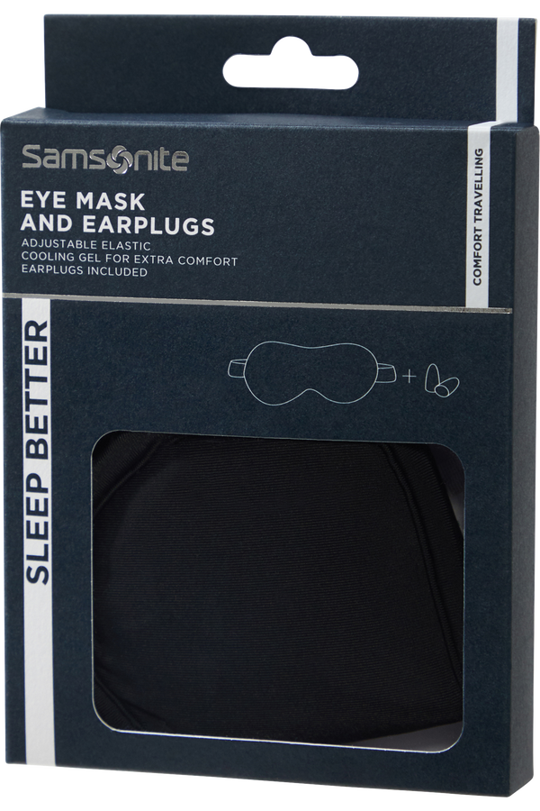 Samsonite Ta Revolution Eye Mask and Earplugs  Černá