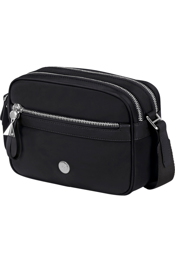 Samsonite Karissa Evo Shoulder Bag 2 Comp  Černá