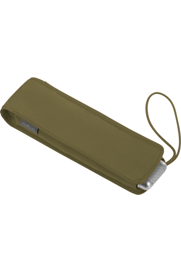 Samsonite Alu Drop S 3 Sect. Manual Flat  Tmavě olivová zelená