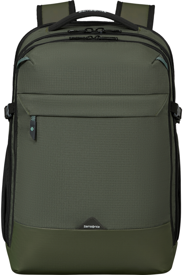 Samsonite Roadseeker Laptop Backpack Expandable L  Tmavě olivová zelená