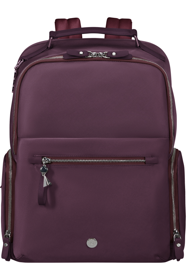 Samsonite Karissa Evo Round Backpack 15.6'  Vínová červená