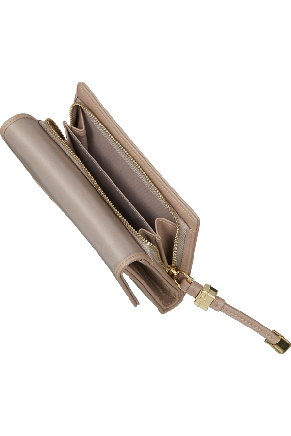 Samsonite Karissa Slg Wallet 12CC+ZIP EXT M  Rose Samsonite Karissa Slg Wallet 12CC+ZIP EXT M  Rose