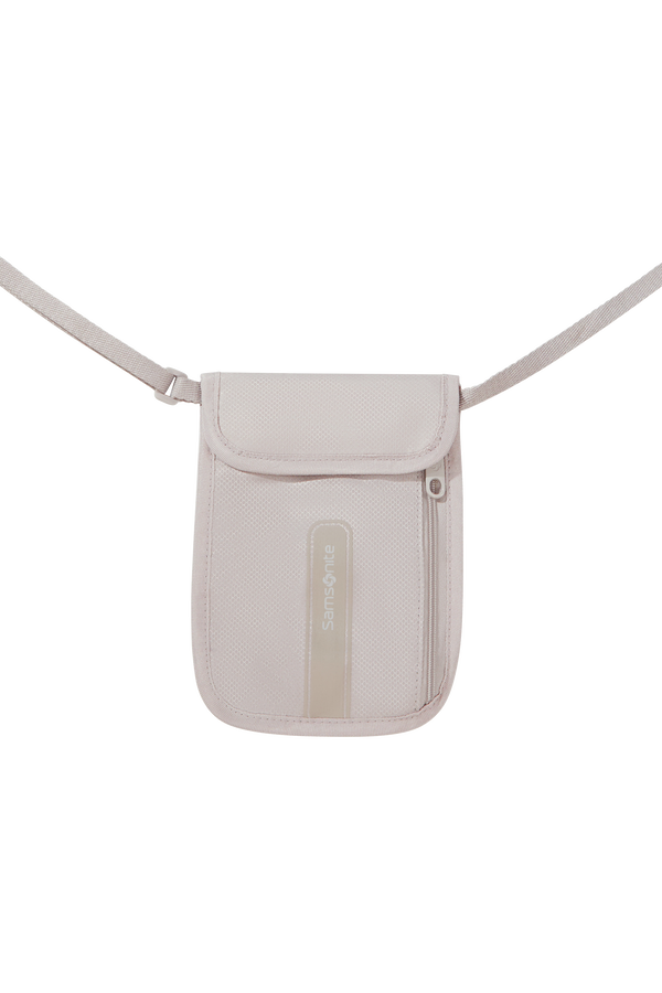 Samsonite Ta Revolution RFID Neck Pouch  Tmavě &scaron;ed&aacute;