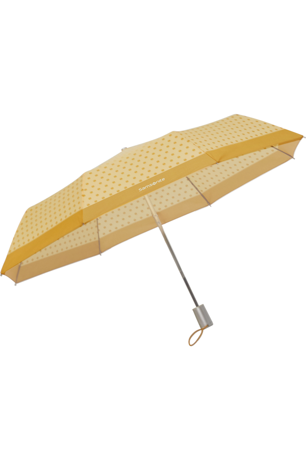 Samsonite Alu Drop S Safe 3 Sect. Auto O/C  Žlut&eacute; tečky