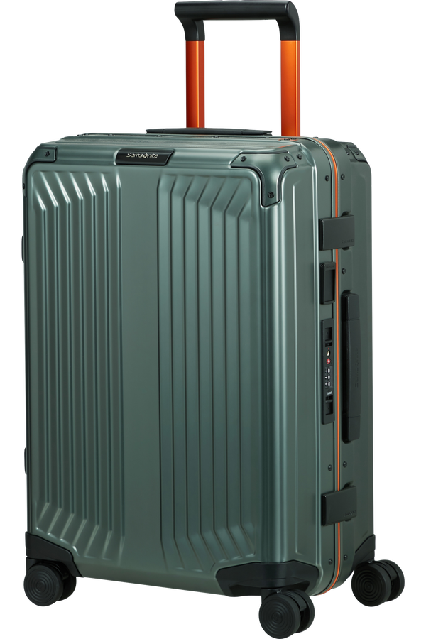 Samsonite Lite-Box Alu Spinner 55cm  Sage/Orange