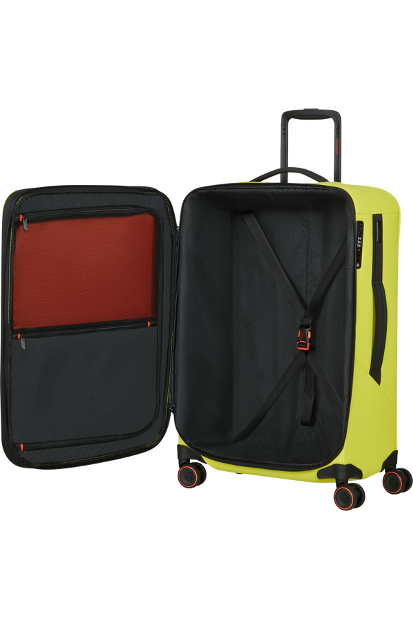 Samsonite Glazed Spinner Expandable 67cm  Limetkov&aacute; zelen&aacute;