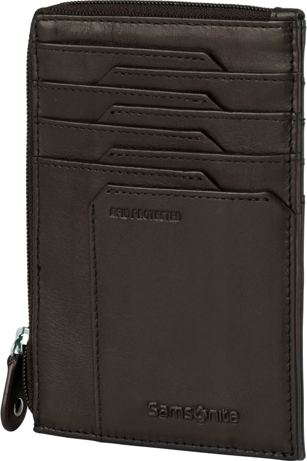 Samsonite Attack 2 Slg 727-All in One Wallet Zip  Ebony Brown