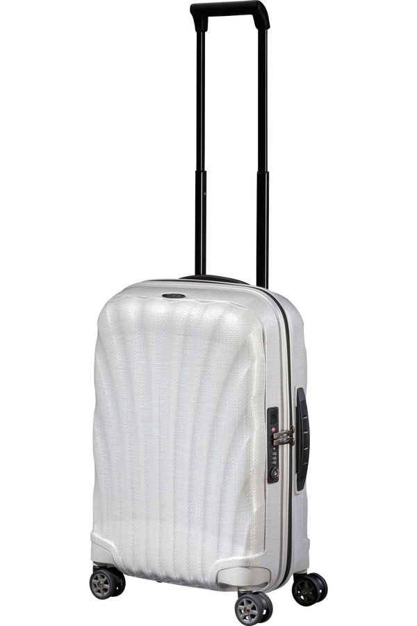 Samsonite C-Lite Spinner Expandable 55cm  Bílá