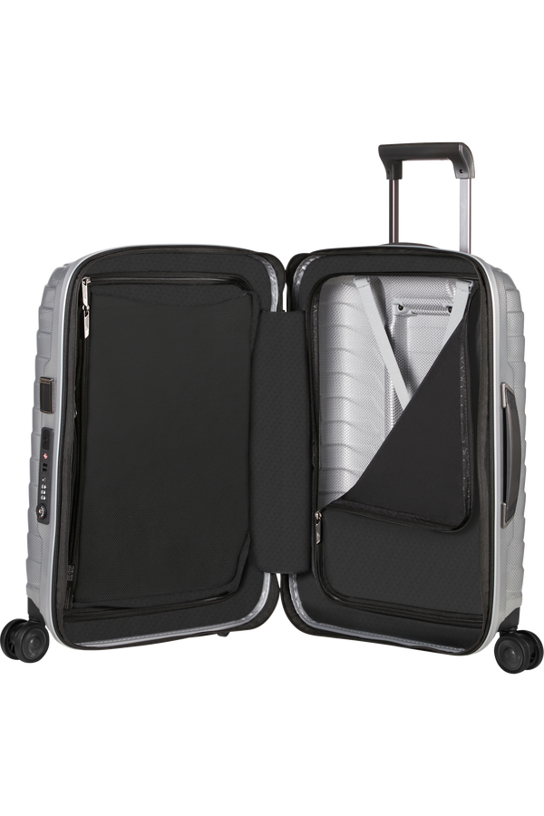 Samsonite Proxis Spinner Expandable 55cm  Stříbrná