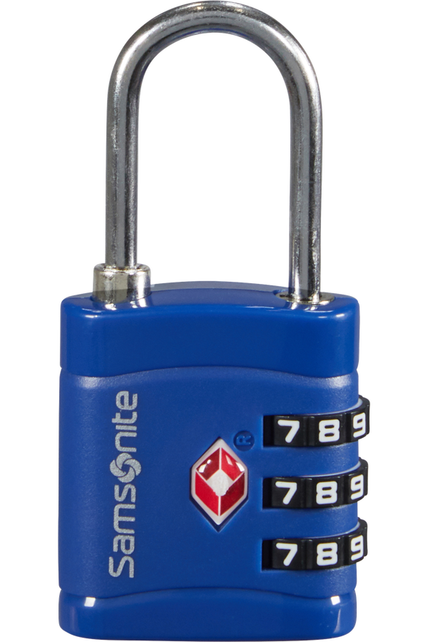 Samsonite Global Ta Combilock 3 dial TSA light Půlnoční modrá