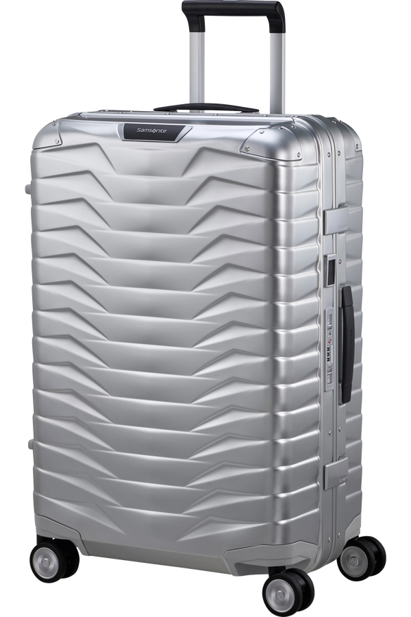Samsonite Proxis Alu Spinner 69cm  Hlíníková stříbrná