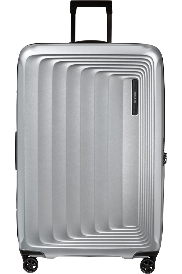Samsonite Nuon Spinner Expandable 81cm  Matná stříbrná