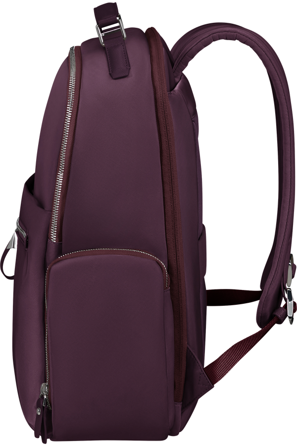 Samsonite Karissa Evo Round Backpack 15.6'  Vínová červená Samsonite Karissa Evo Round Backpack 15.6'  Vínová červená