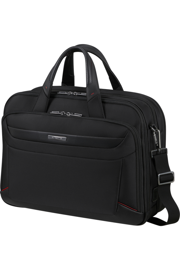 Samsonite Pro-Dlx 6 Bailhandle Expandable 15.6'  Černá