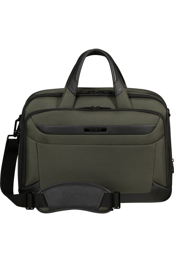 Samsonite Pro-Dlx 6 Bailhandle Expandable 15.6'  Zelená