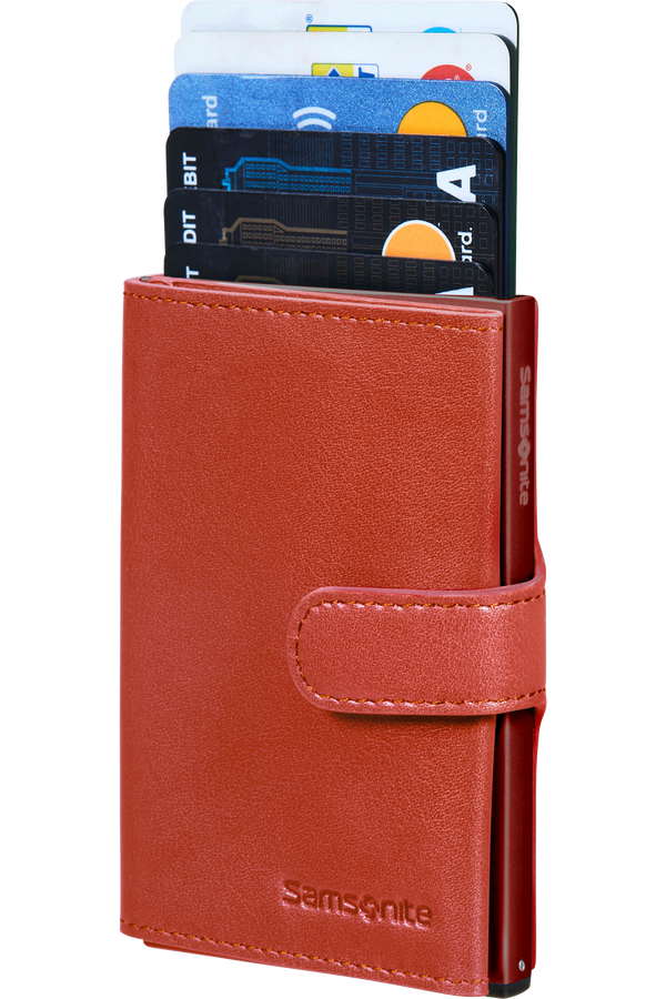 Samsonite Alu Fit 202 - Slide-up Wallet  Oranžová