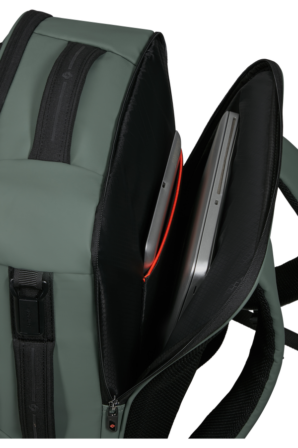 Samsonite Glazed Underseat Backpack M  &Scaron;edo-zelen&aacute;