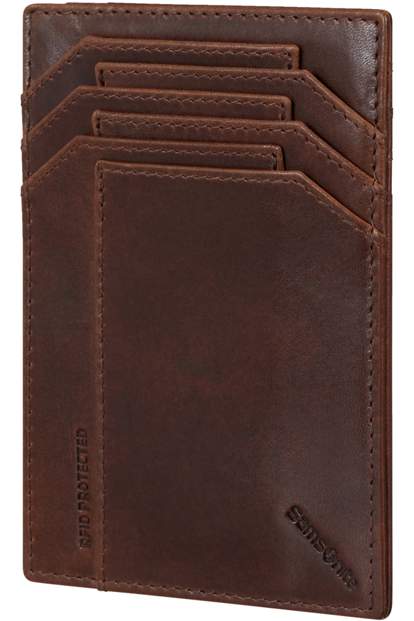 Samsonite Veggy Slg 733 - ALL IN ONE WALLET S  Tmavě hnědá