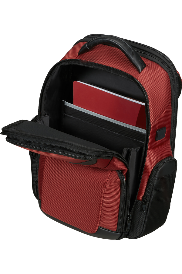 Samsonite Pro-Dlx 6 Backpack 3 Volume Expandable 15.6'  Červená