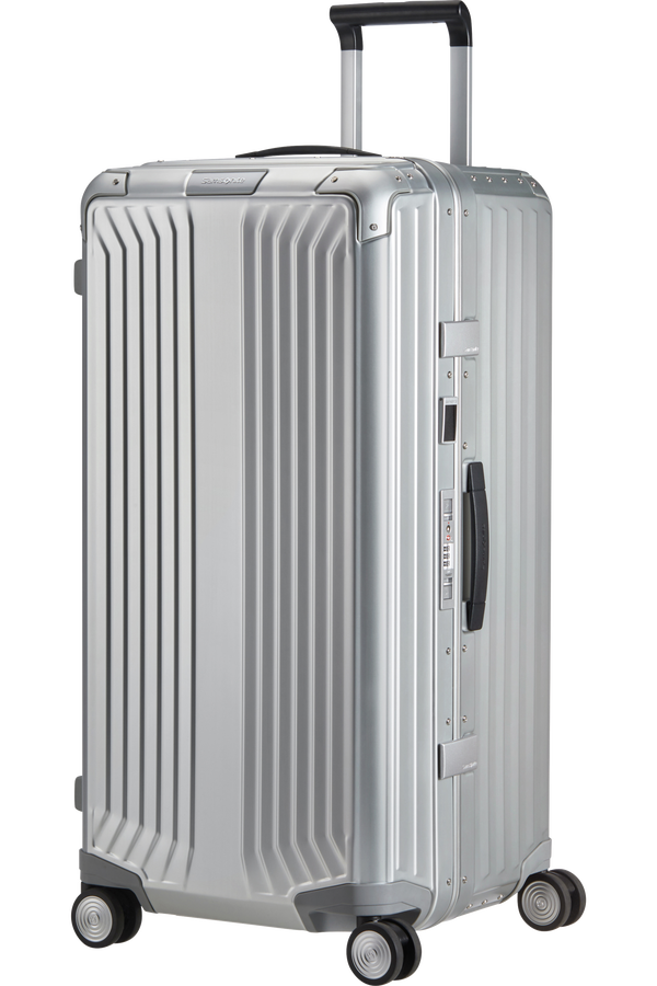 Samsonite Lite-Box Alu Trunk 80cm  Hl&iacute;n&iacute;kov&aacute; stř&iacute;brn&aacute;
