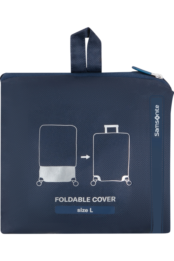 Samsonite Ta Revolution Foldable Luggage Cover L  Půlnoční modrá Samsonite Ta Revolution Foldable Luggage Cover L  Půlnoční modrá