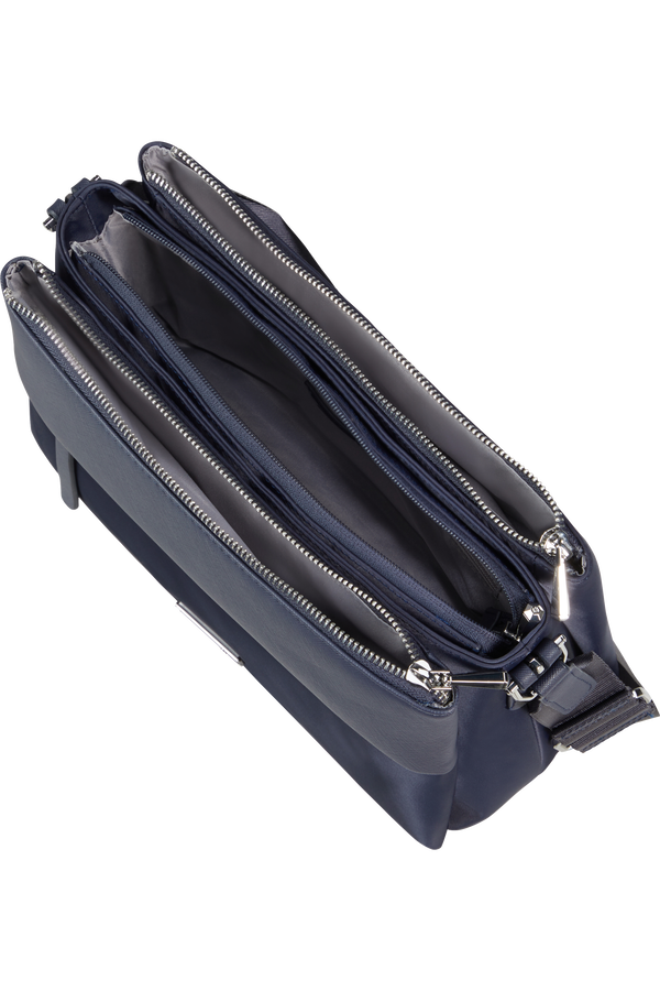 Samsonite Zalia 3.0 H.Shoulder Bag 3 Comp  Tmavá námořní modrá