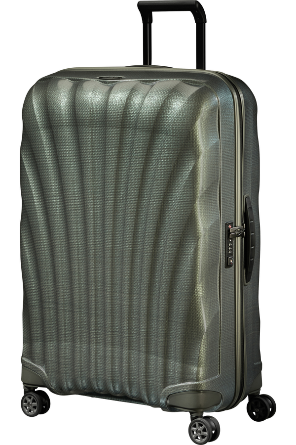 Samsonite C-Lite Spinner 75cm  Metalická zelená