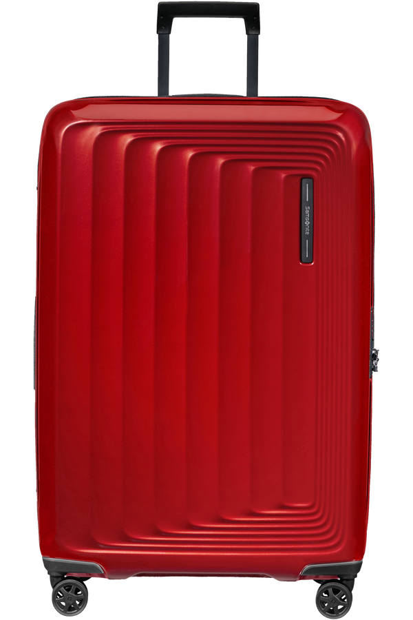 Samsonite Nuon Spinner Expandable 75cm  Metalická červená