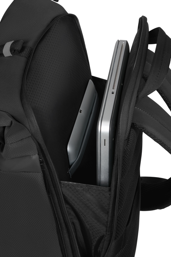 Samsonite Moderny Rolltop Backpack 15.6  Čern&aacute;