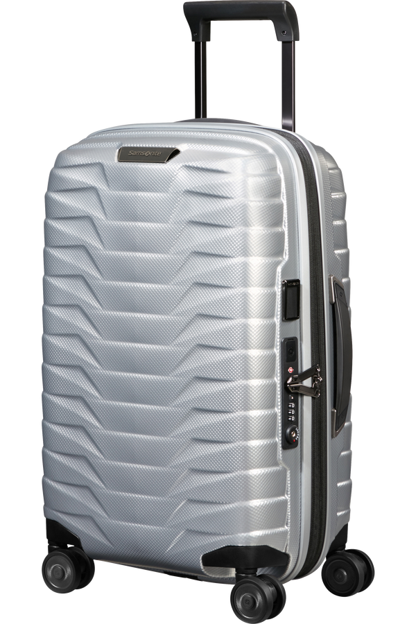 Samsonite Proxis Spinner Expandable Length 35cm 55cm  Stříbrná