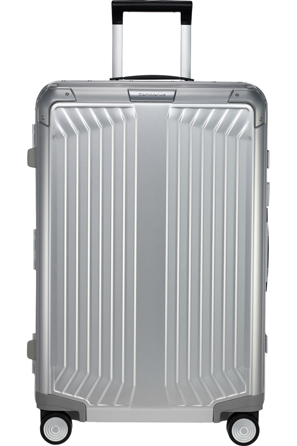 Samsonite Lite-Box Alu Spinner 69cm  Hl&iacute;n&iacute;kov&aacute; stř&iacute;brn&aacute;
