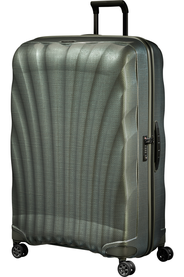 Samsonite C-Lite Spinner 86cm  Metalická zelená