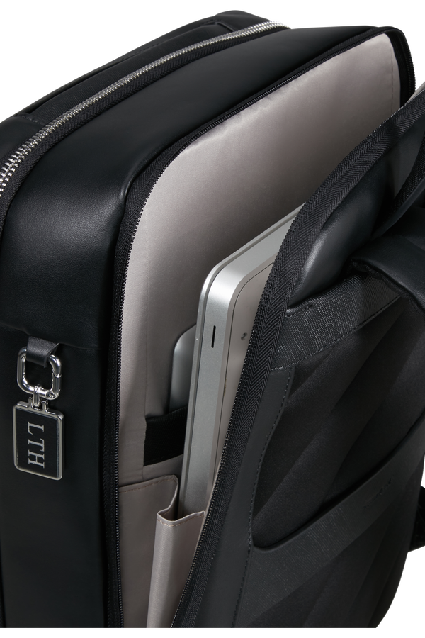 Image Biz Leather Batoh 14.1" | Samsonite Image Biz Leather Backpack 14.1'  Čern&aacute;