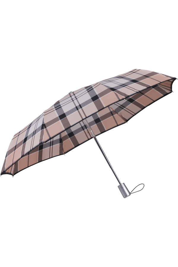 Samsonite Alu Drop S Safe 3 Sect. Auto O/C  Beige Check