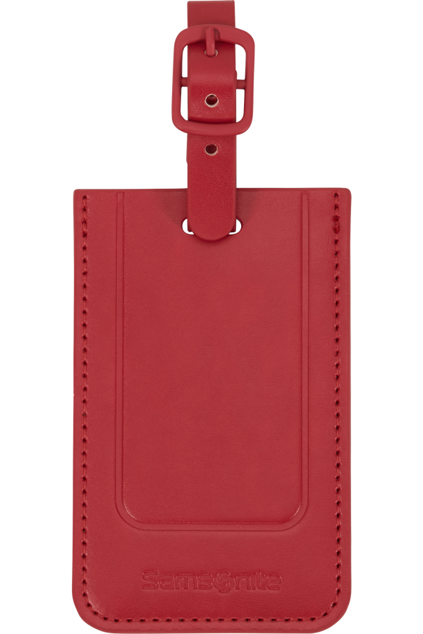 Samsonite Ta Revolution Rectangle Luggage Tag x2  Červená