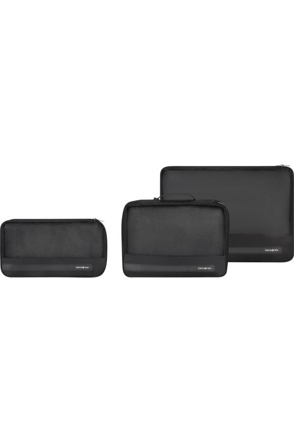 Samsonite Ta Revolution Set of 3 Packing Cubes  Černá