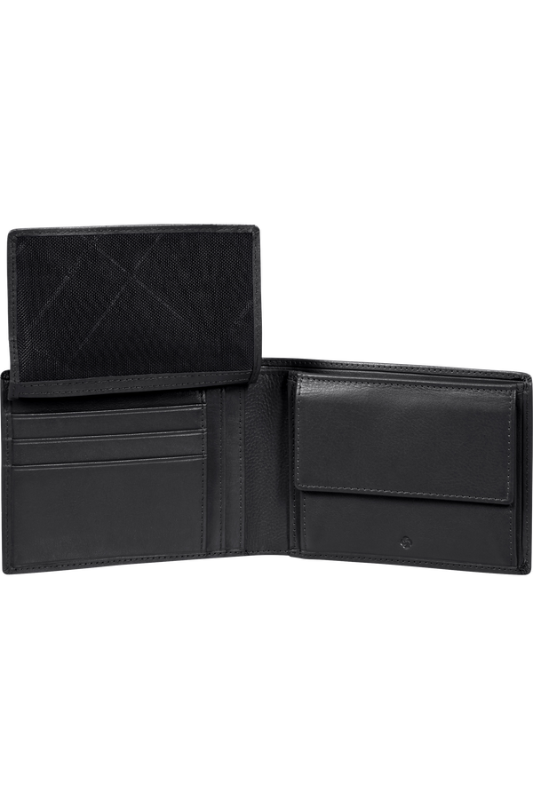 Samsonite Simpla Slg 007 - B 7CC+VFL+C+2C+W  Černá Samsonite Simpla Slg 007 - B 7CC+VFL+C+2C+W  Černá