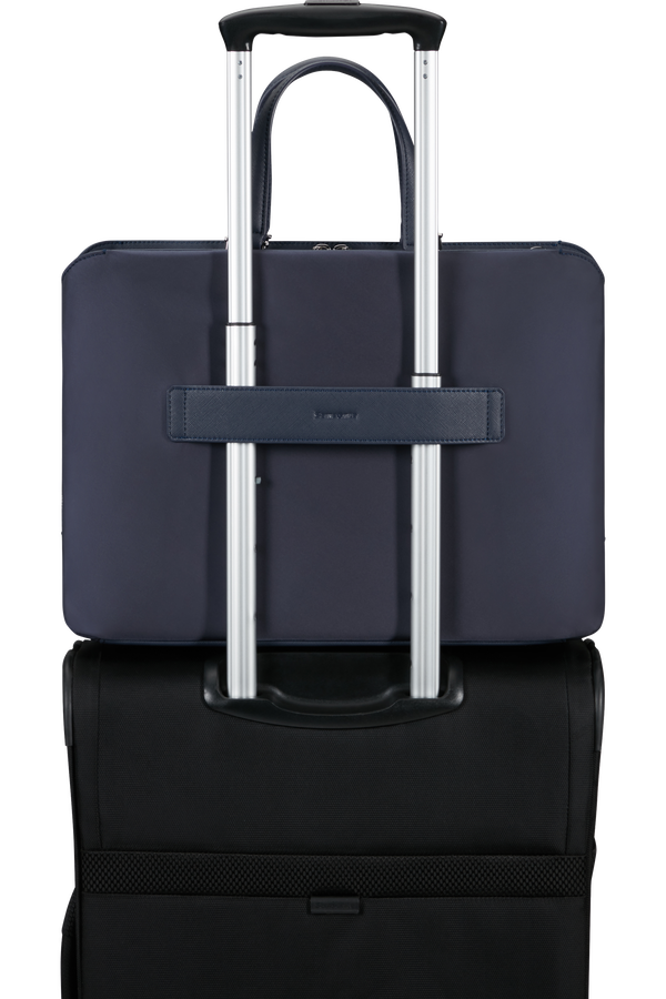 Samsonite Zalia 3.0 Bailhandle 3 Compartments 14.1'  Tmavá námořní modrá Samsonite Zalia 3.0 Bailhandle 3 Compartments 14.1'  Tmavá námořní modrá