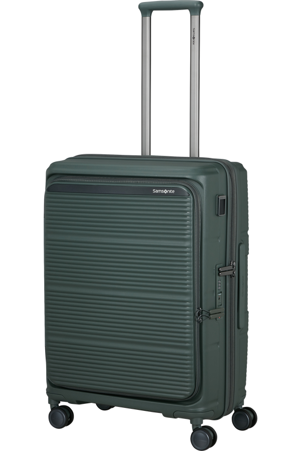 Samsonite Paralux Spinner Expandable Medium Sp 67cm  Olivov&aacute; zelen&aacute;