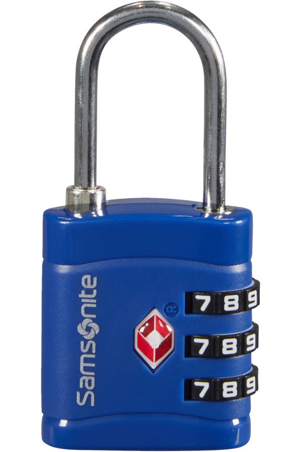 Samsonite Global Ta Combilock 3 dial TSA light Půlnoční modrá