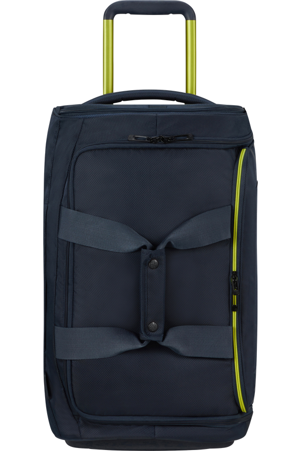 Samsonite Respark Duffle with wheels 55cm  Midnight Blue/Lime