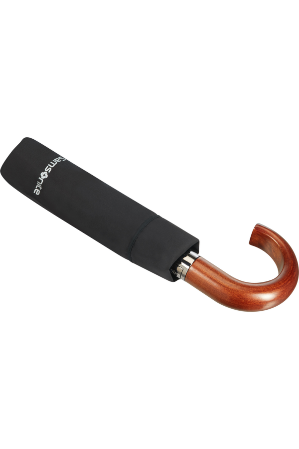 Samsonite Wood Classic S 3 Sect. Auto O/C Crook  Black Samsonite Wood Classic S 3 Sect. Auto O/C Crook  Black