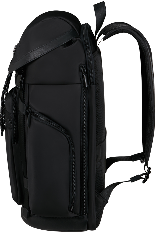 Samsonite Relyon Backpack M 15.6'' with flap  Čern&aacute;